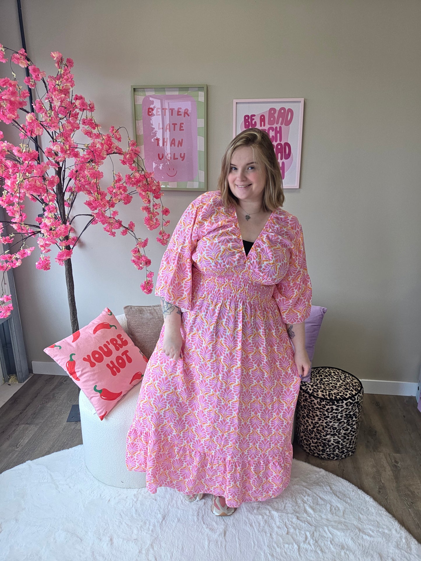 Paisley Dress TALL PROOF (In 3 kleuren)