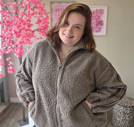 Sporty Teddy Jackets (In 3 kleuren)