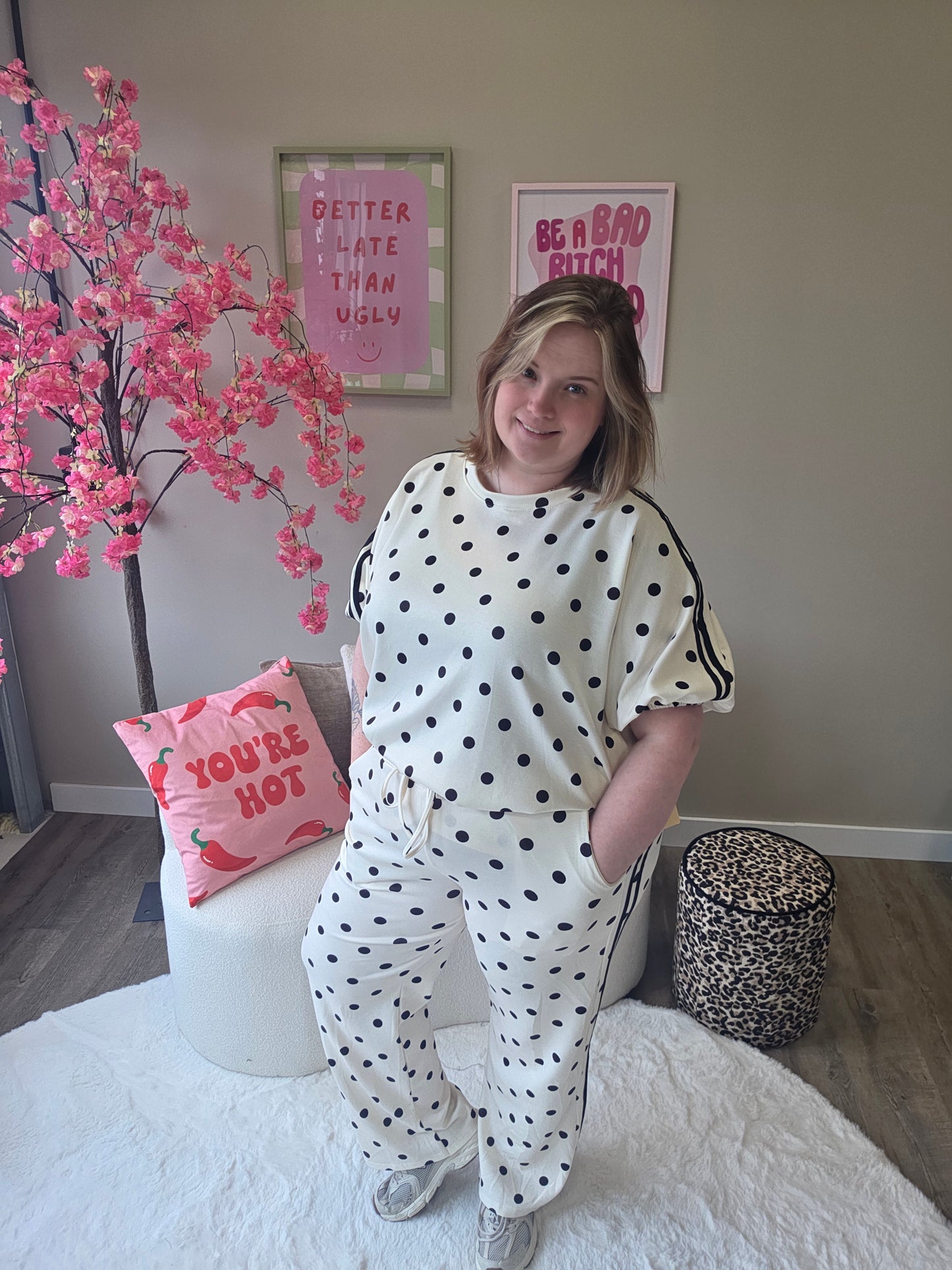 Polka Dot Set (In 3 kleuren)