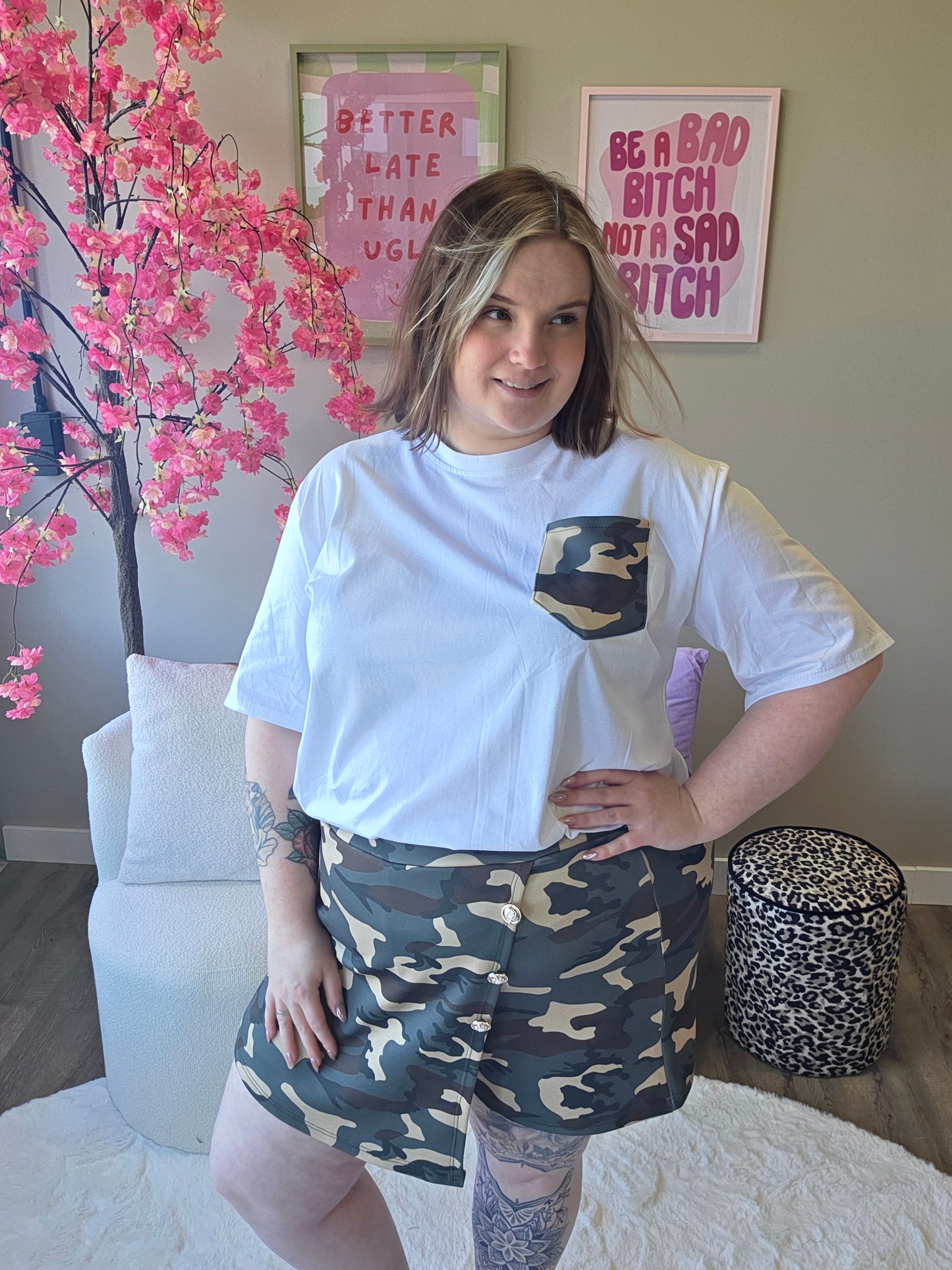 Camo Skort Set
