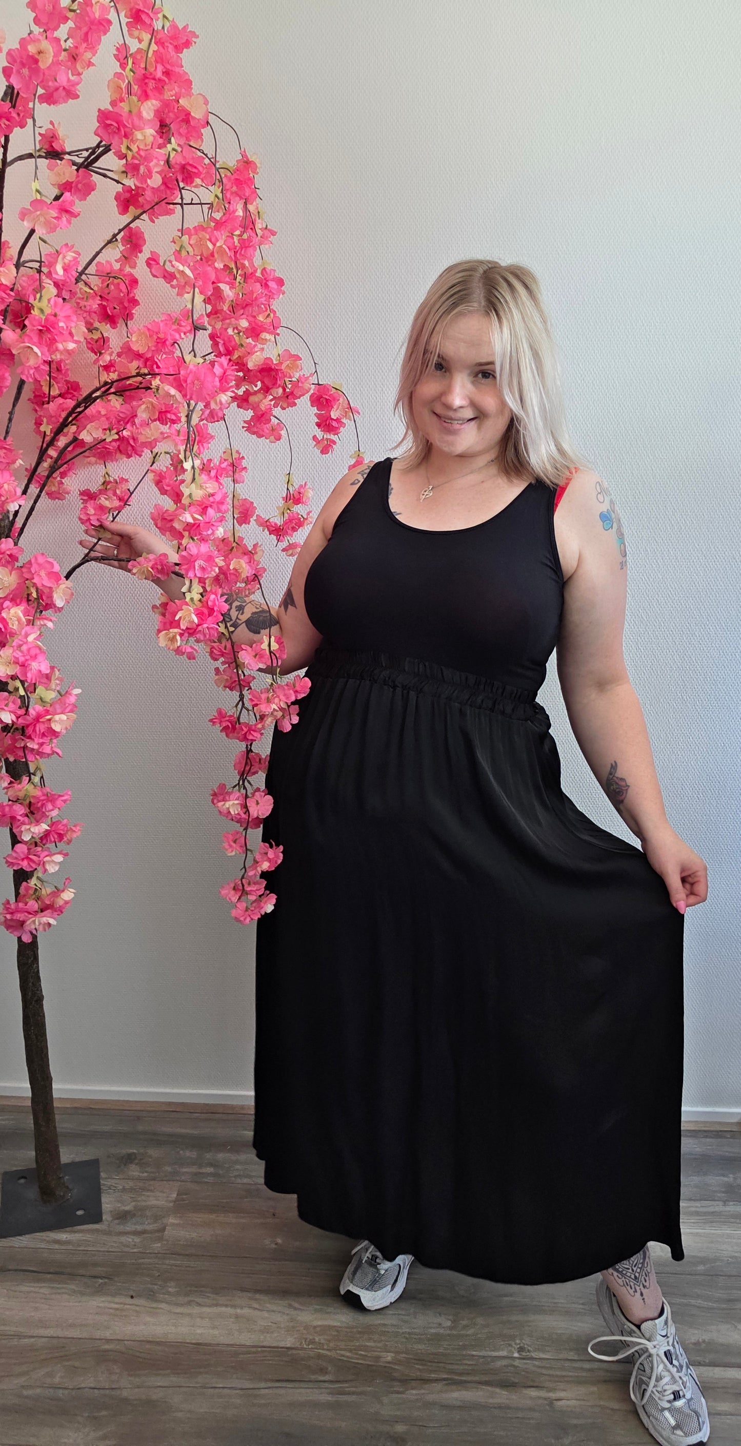 Paris Satin Look Skirt