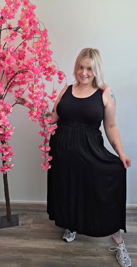 Paris Satin Look Skirt