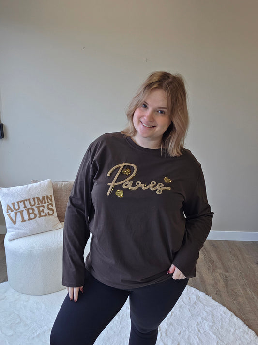 Paris Longsleeve (In 4 kleuren)
