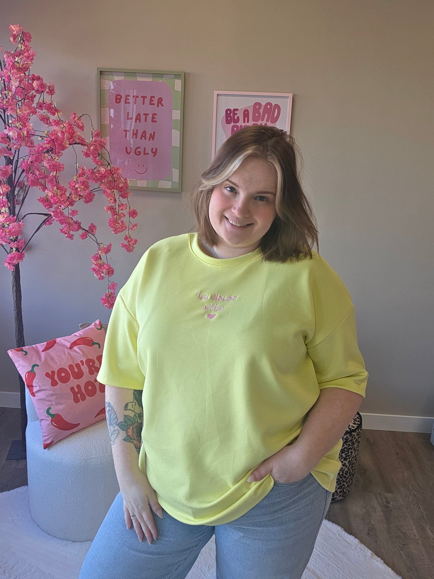 La Dolce Vita Tee's (In 3 kleuren)