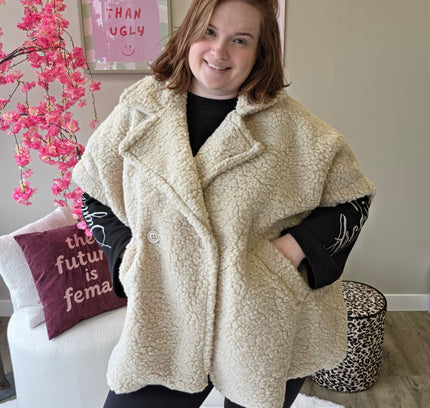 Lange Teddy Gilets (In 3 kleuren)