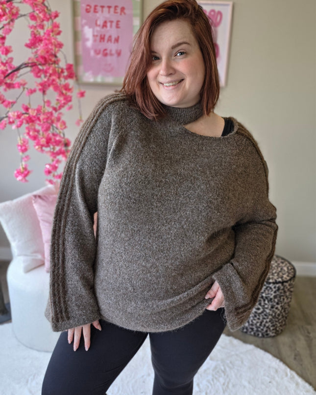 Semi Off-Shoulder Knits (In 2 kleuren)