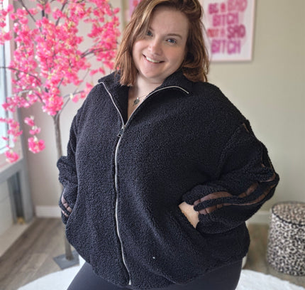 Sporty Teddy Jackets (In 3 kleuren)