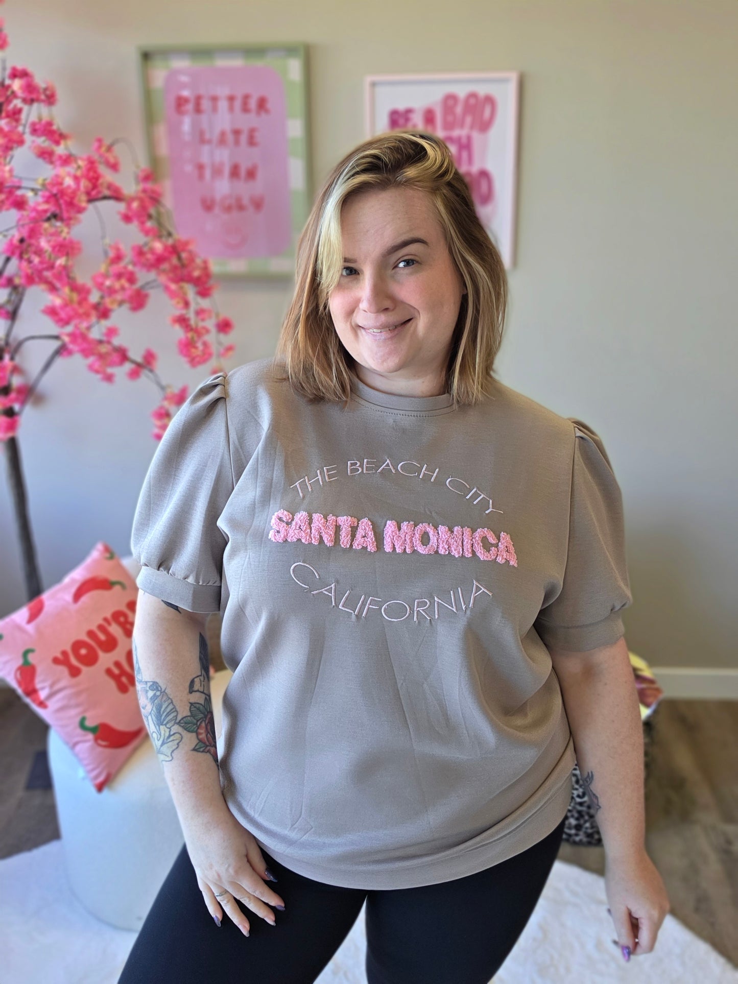Santa Monica Pof Mouw (In 3 kleuren)