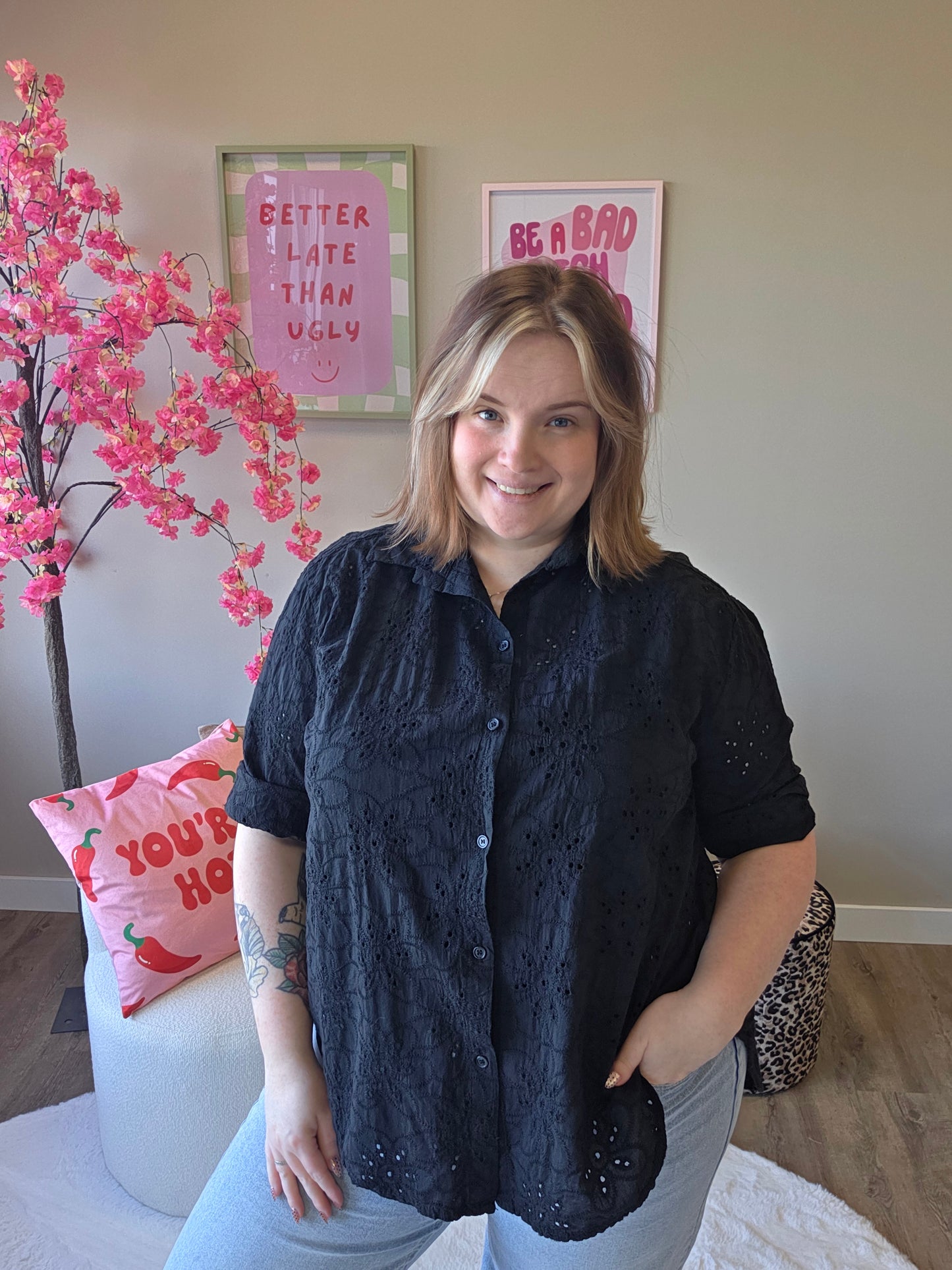 Broderie Blouses (In 5 kleuren)