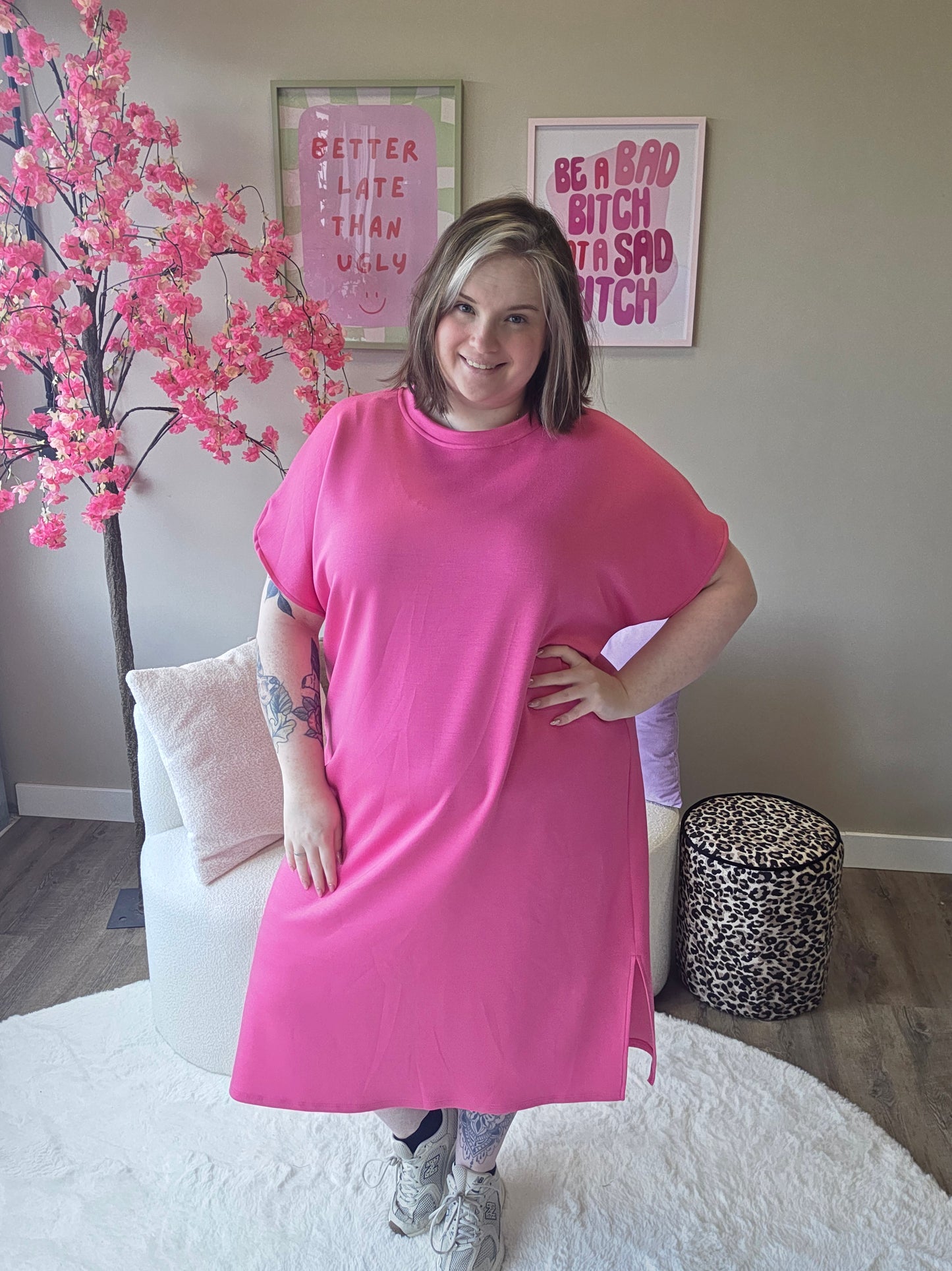 Cozy Jog Dress (in 4 kleuren)