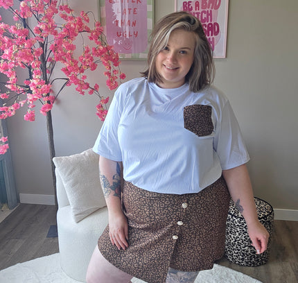 Panter Skort Setjes  (In 4 kleuren)
