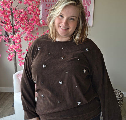 Hartjes Steentjes Trui (In 4 kleuren)