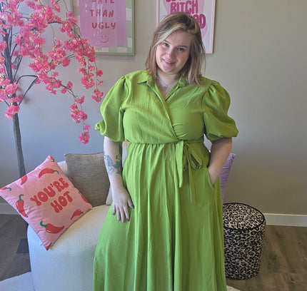 Wikkeljurk met Pofmouw (in 2 kleuren)