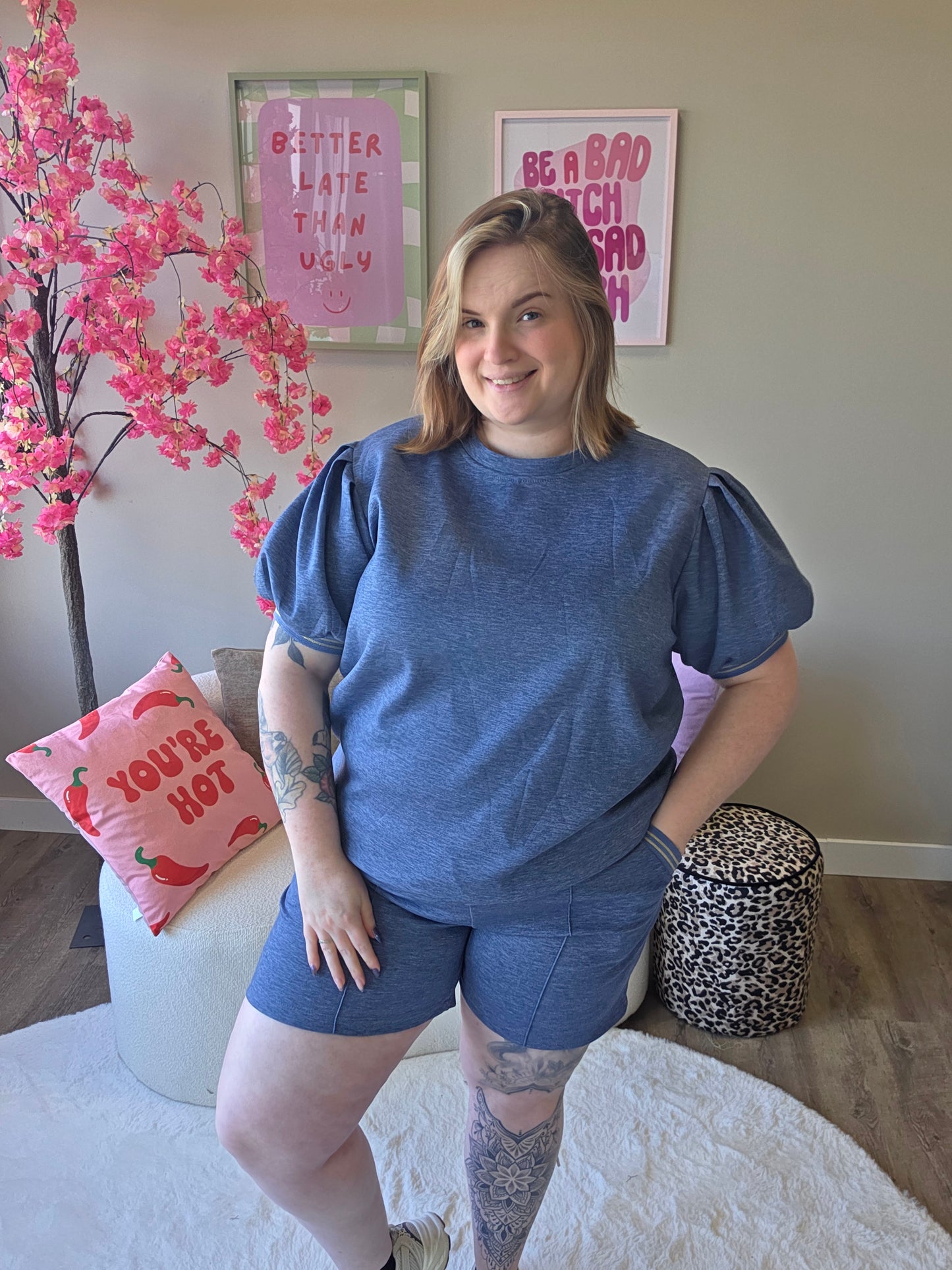 Comfy Set Met Goud (In 4 kleuren)