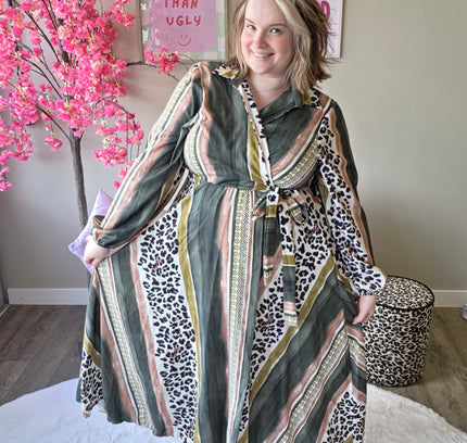 Wild Dream Wrap Dress (In 4 kleuren)