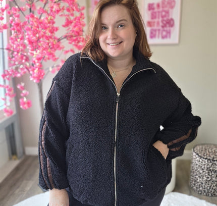 Sporty Teddy Jackets (In 3 kleuren)
