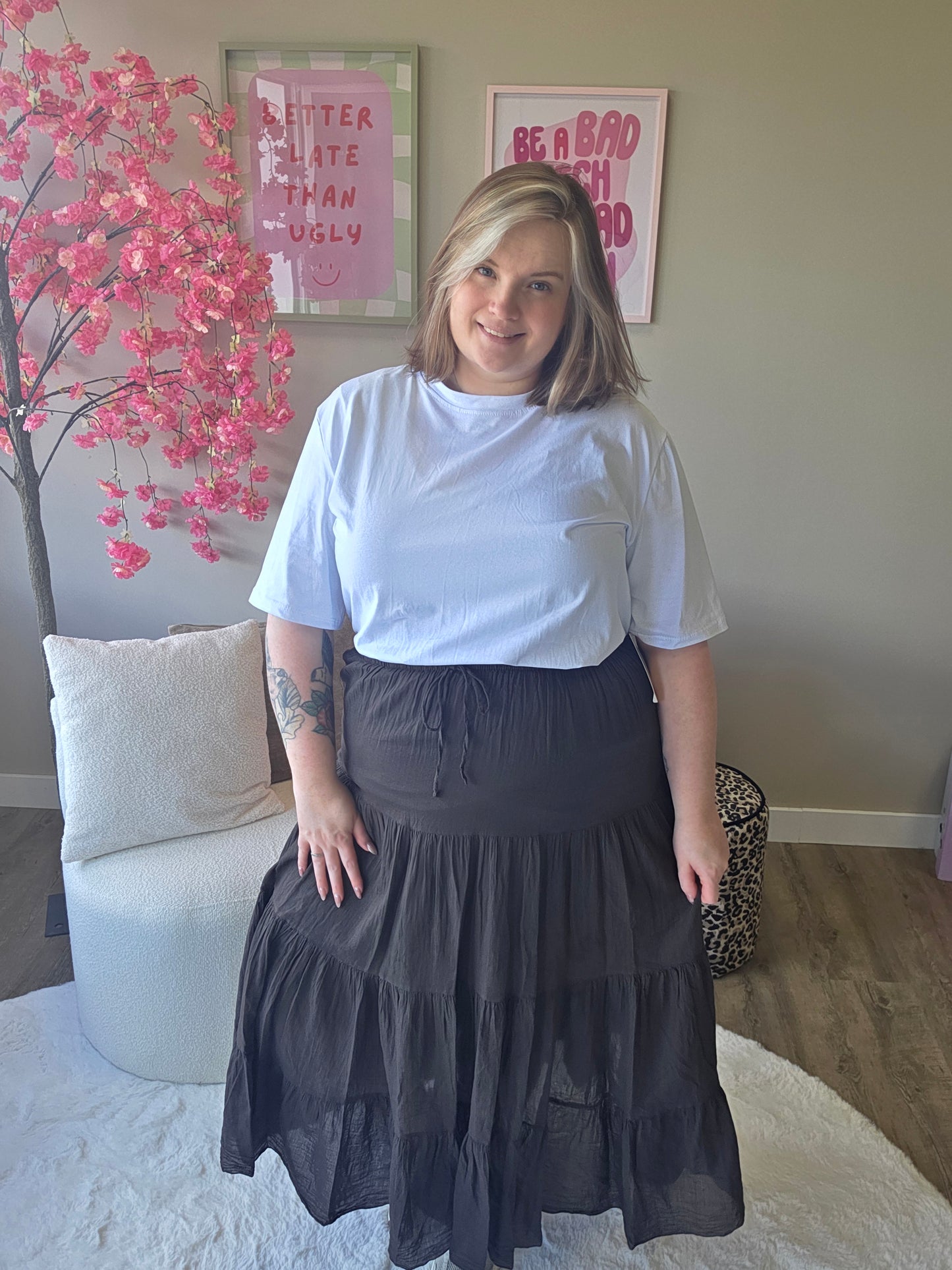 Basic Rok (In 3 kleuren)