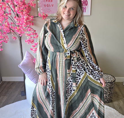 Wild Dream Wrap Dress (In 4 kleuren)