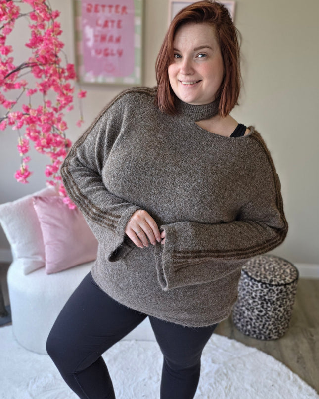 Semi Off-Shoulder Knits (In 2 kleuren)