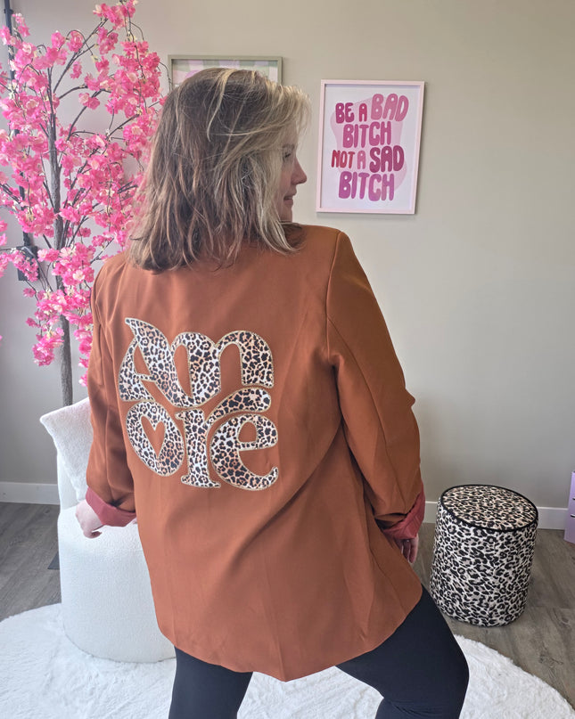 Amore Leopard Blazer (In 4 kleuren)
