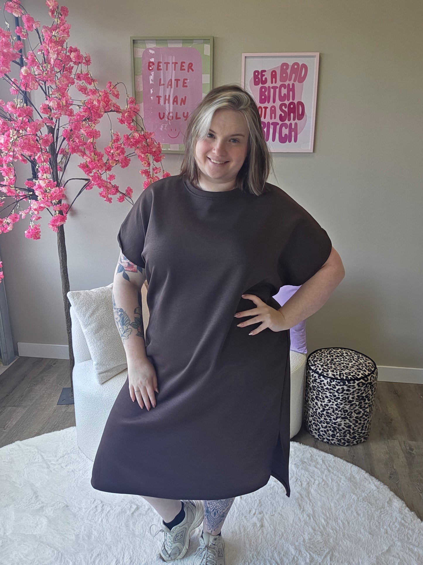 Cozy Jog Dress (in 4 kleuren)