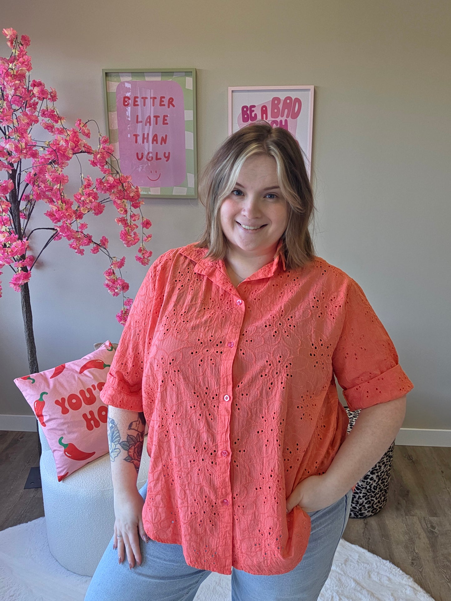 Broderie Blouses (In 5 kleuren)