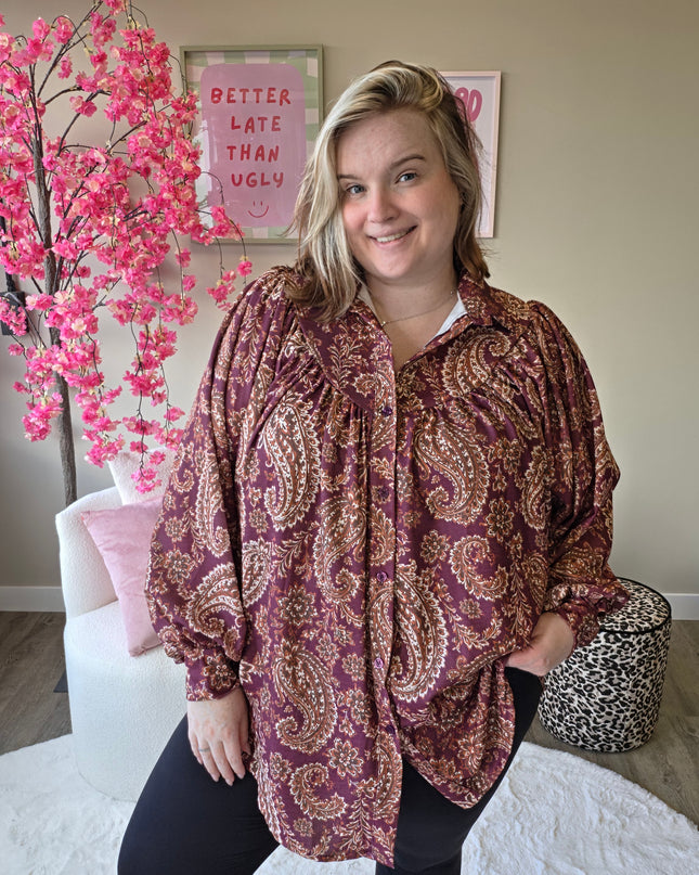 Mindy Paisley Print (In 4 kleuren)