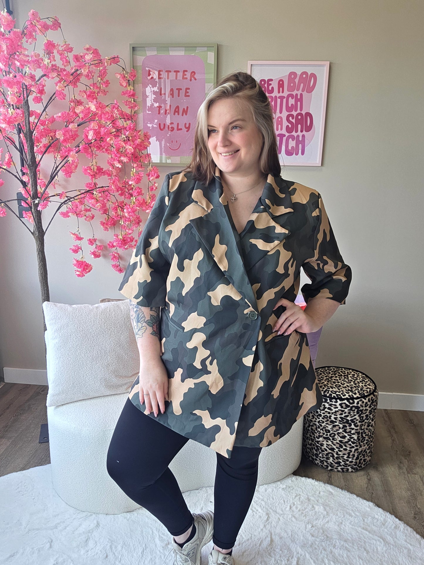 Nikki Camo Blazers (In 2 kleuren)