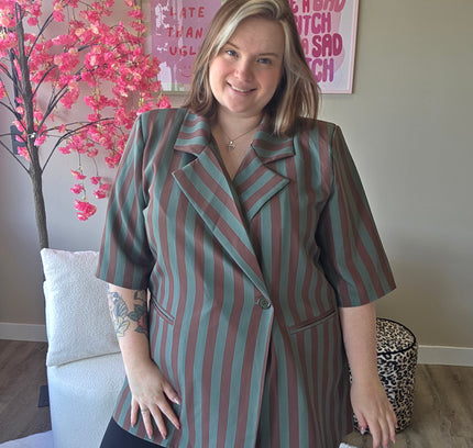 Nikki Stripe Blazer (In 2 kleuren)