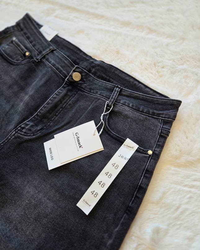 G-Smack Wideleg Jeans Grau | SM2101-3