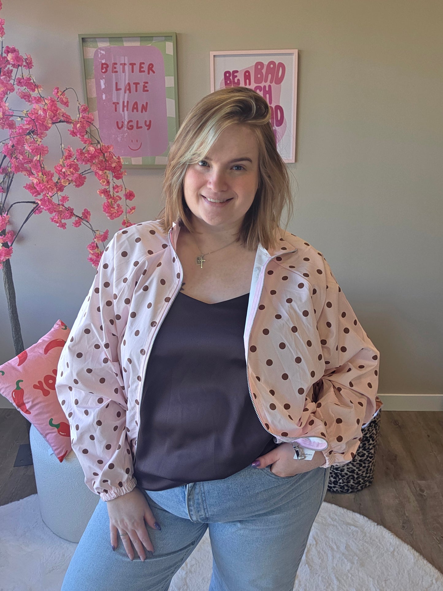 Dot Jackets (in 4 kleuren)