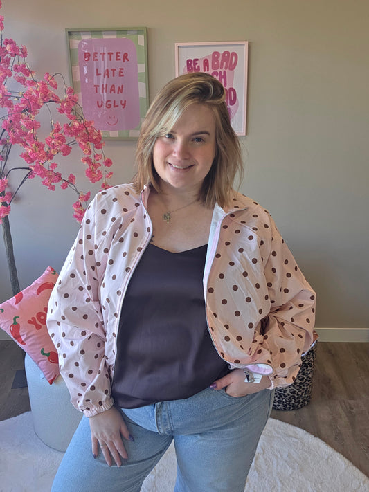 Dot Jackets (in 4 kleuren)