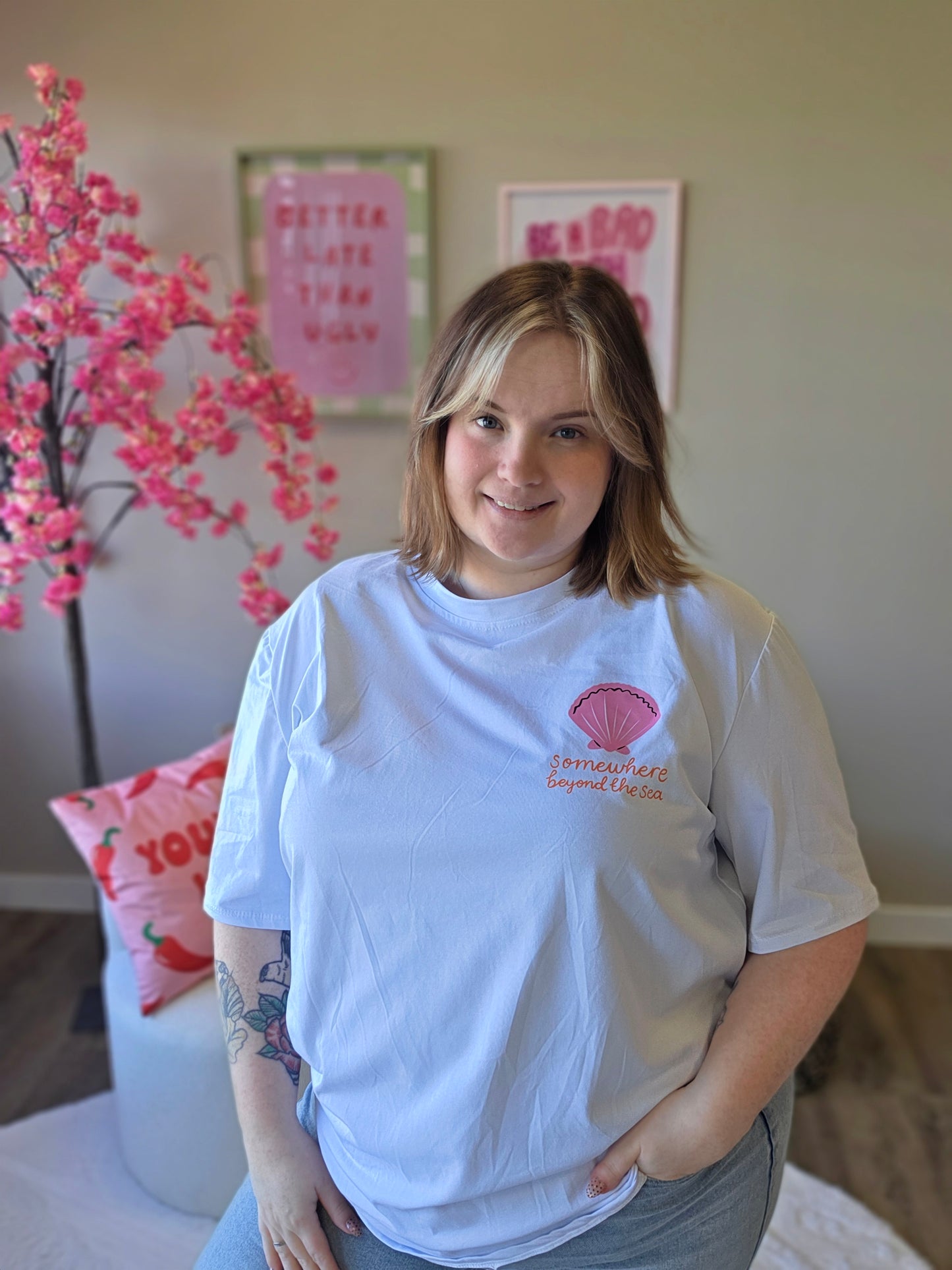 Beyond the sea tee's (In 5 kleuren)