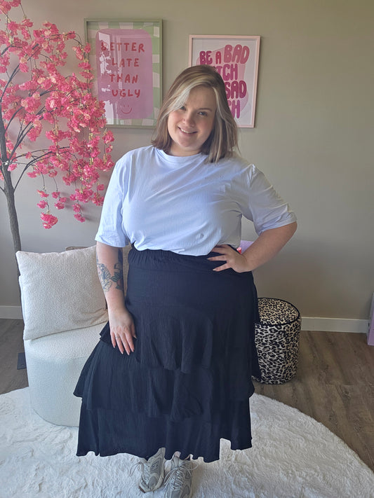 Shimmer Rok (In 4 kleuren)