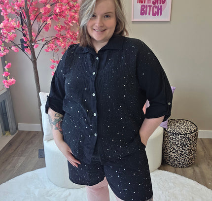 Katoenen Glitter Sets (In 3 kleuren)