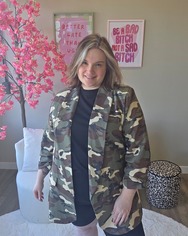 Camo Blazer