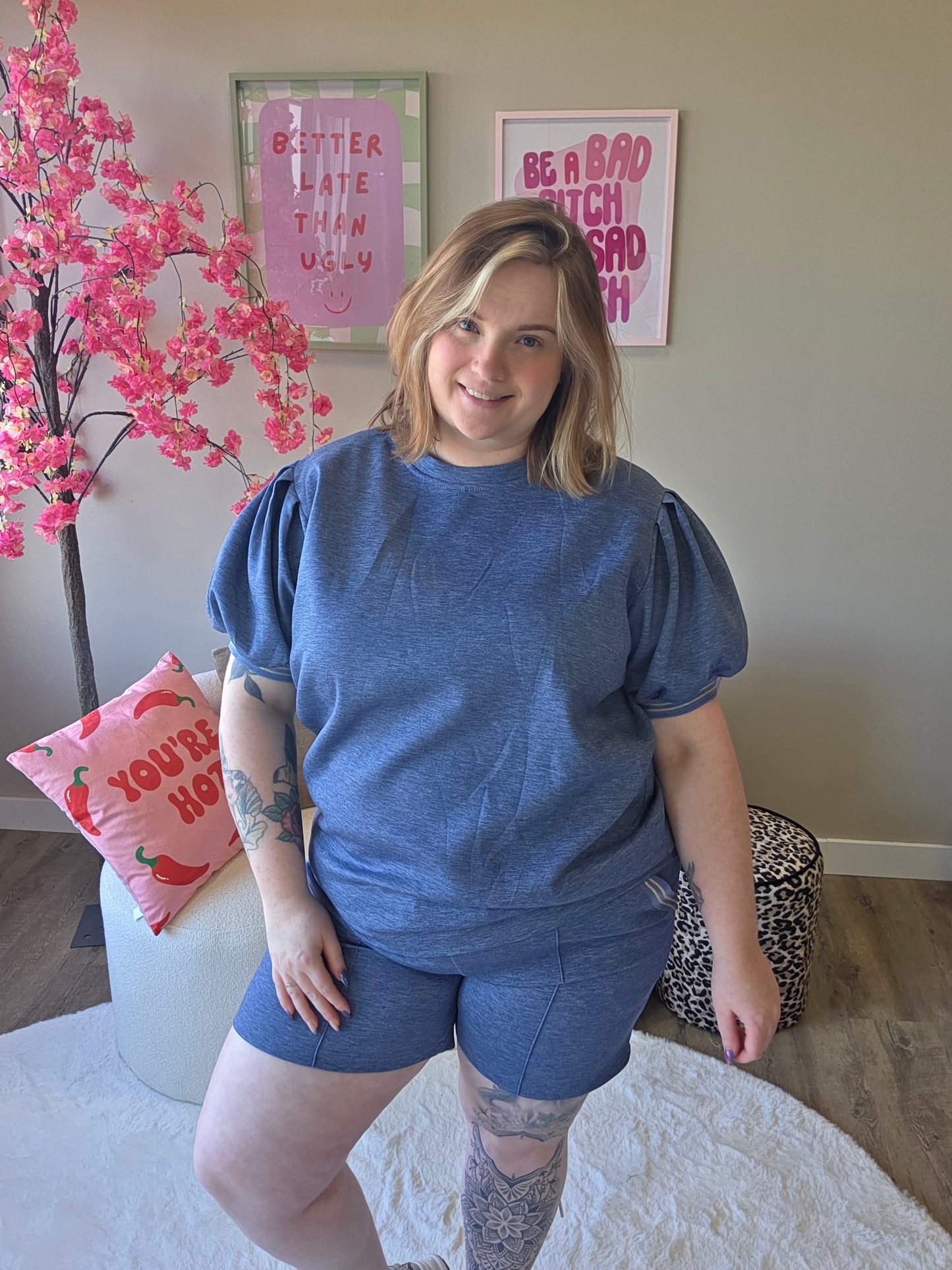 Comfy Set Met Goud (In 4 kleuren)