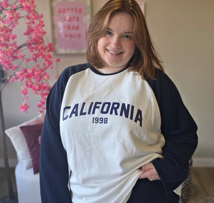 California 1998 longsleeve sweater (In 4 kleuren)