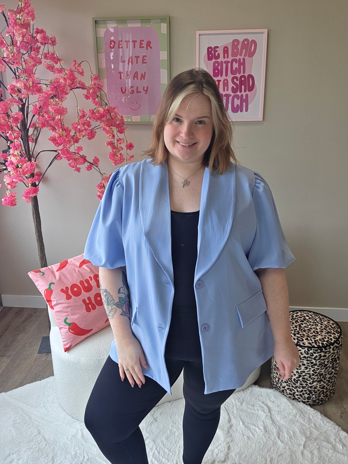 Blazer Met Pofmouw (In 3 kleuren)