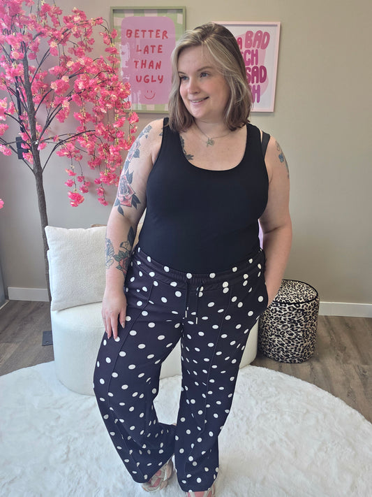 Dot joggers (In 3 kleuren)