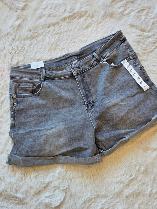 G-smack Grey Shorts | ZN058-2