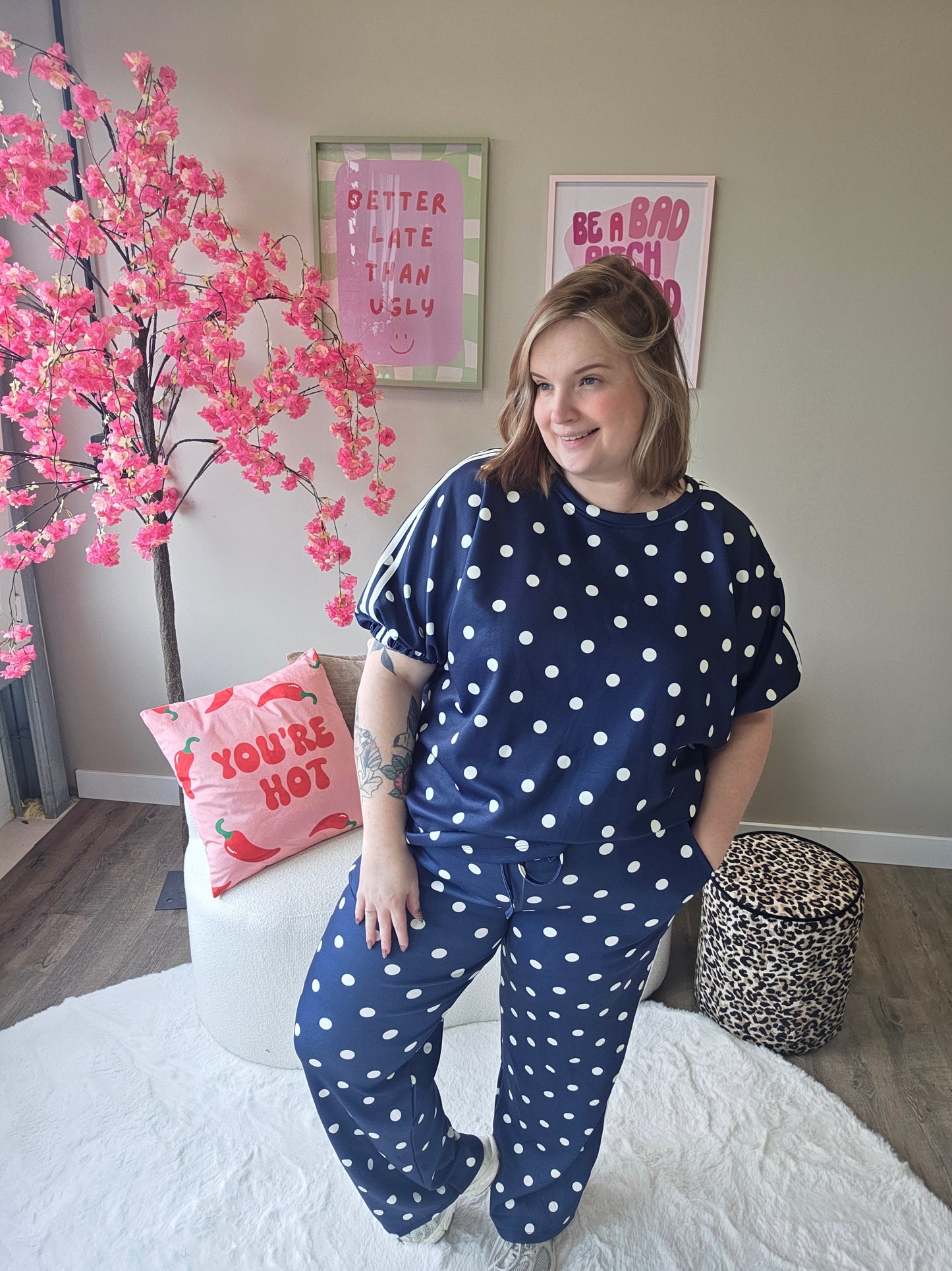Polka Dot Set (In 3 kleuren)