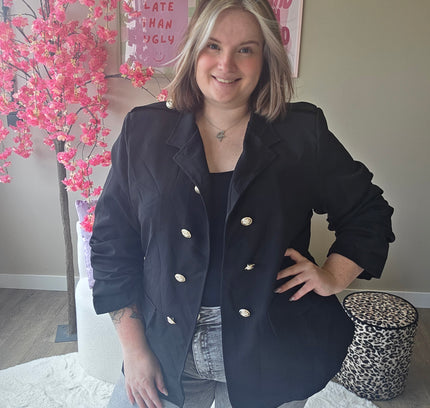 Button Blazer (In 5 kleuren)