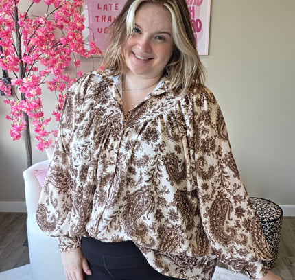 Mindy Paisley Print (In 4 kleuren)