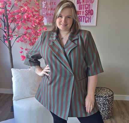 Nikki Stripe Blazer (In 2 kleuren)