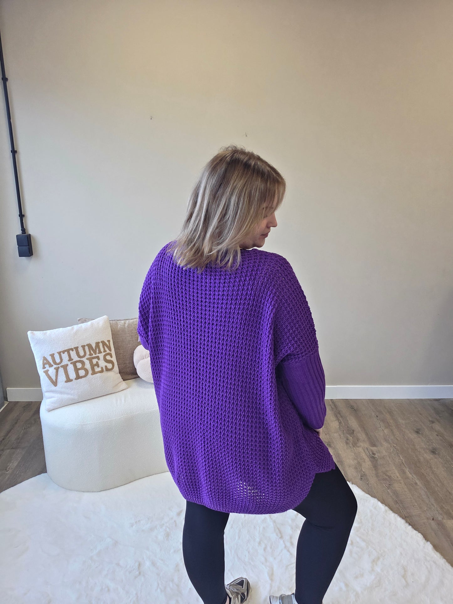 V-Hals Knit (In 4 kleuren)