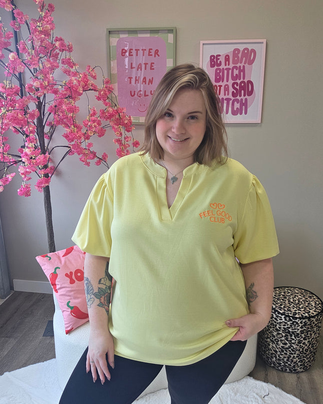 Feel Good Club Tee (in 4 kleuren)