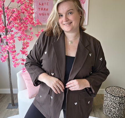 Hartjes Blazer (In 3 kleuren)