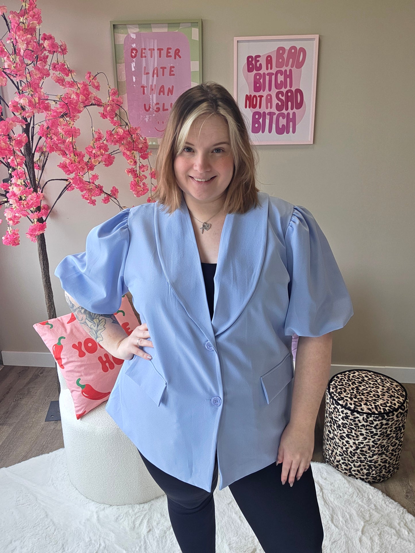 Blazer Met Pofmouw (In 3 kleuren)