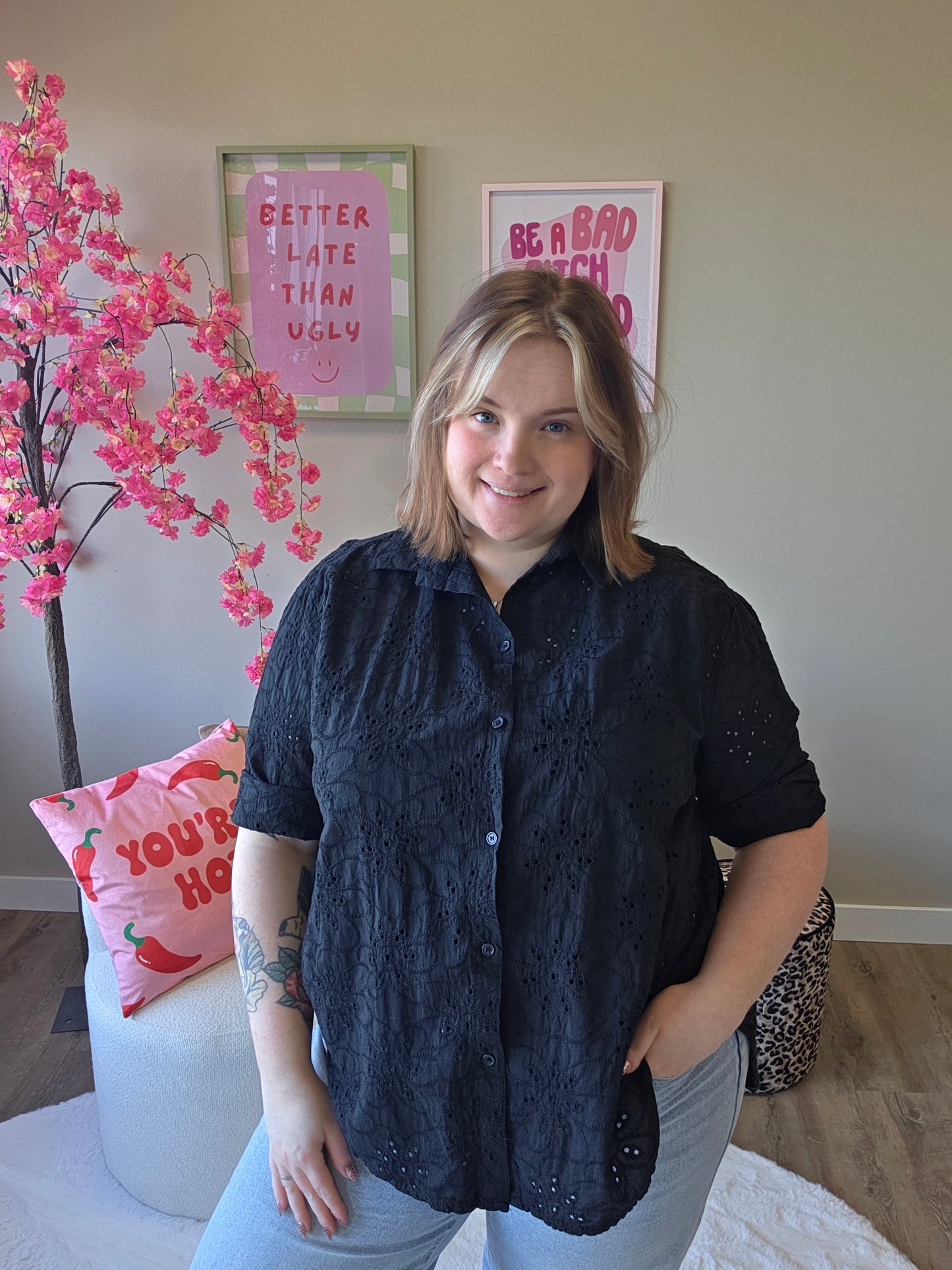 Broderie Blouses (In 5 kleuren)